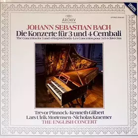 Couverture du produit · Die Konzerte Für 3 Und 4 Cembali  The Concertos For 3 And 4 Harpsichords  Les Concertos Pour 3 Et 4 Clavecins