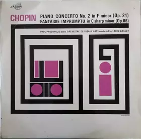 Couverture du produit · Chopin Piano Concerto No. 2 In F Miinor, Op. 21 Fantaisie impromptu in c sharp minor Op 66