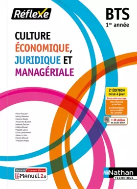 Couverture du produit · Culture économique juridique et managériale - BTS 1re année