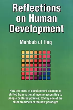 Couverture du produit · Reflections on Human Development