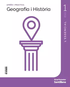 Couverture du produit · Quaderno Geografia i Història 1 ESO Construint mons Grup Promot (CONSTRUYENDO MUNDOS)