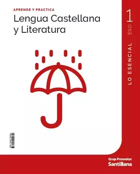Couverture du produit · Cuaderno Lengua castellana 1 ESO Construyendo mundos Grup Promotor