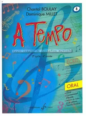 Couverture du produit · A TEMPO - PARTIE ORALE - VOLUME 8