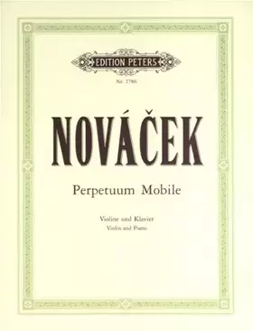 Couverture du produit · Perpetuum mobile : für Violine und Klavier