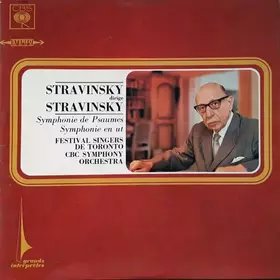 Couverture du produit · Stravinsky Dirige Stravinsky / Symphonie de Psaumes - Symphonie En Ut