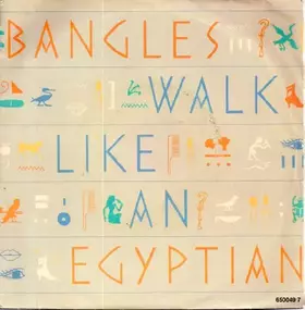 Couverture du produit · Walk like an Egyptian (1986) / Vinyl single [Vinyl-Single 7'']