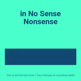 Couverture du produit · in No Sense Nonsense