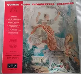 Couverture du produit · Quinze Duos D'opérettes célèbres