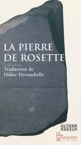 Couverture du produit · La Pierre de Rosette