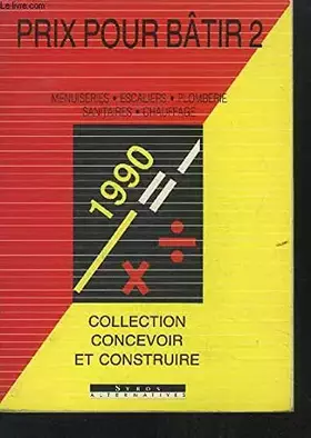 Couverture du produit · Prix Pour Batir. Tome 2