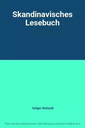 Couverture du produit · Skandinavisches Lesebuch