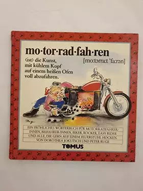 Couverture du produit · Motorrad fahren: Ein Fröhliches Wörterbuch