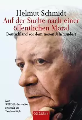 Couverture du produit · Auf der Suche nach einer öffentlichen Moral: Deutschland vor dem neuen Jahrhundert