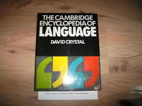 Couverture du produit · The Cambridge Encyclopedia of Language