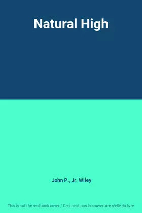 Couverture du produit · Natural High