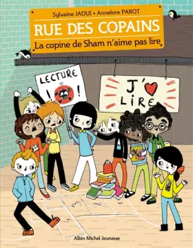Couverture du produit · La Copine de Sham n'aime pas lire: Rue des copains - tome 8