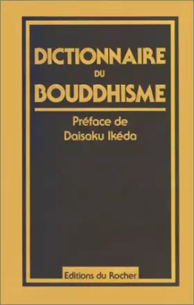 Couverture du produit · Dictionnaire du bouddhisme