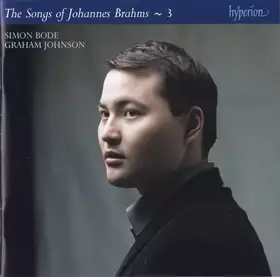 Couverture du produit · The Songs Of Johannes Brahms ∼ 3