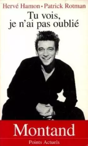 Couverture du produit · Tu Vois Je n'AI Pas Oublie (Biography of Yves Montand)