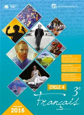 Couverture du produit · Français 3e Cycle 4 : Manuel élève