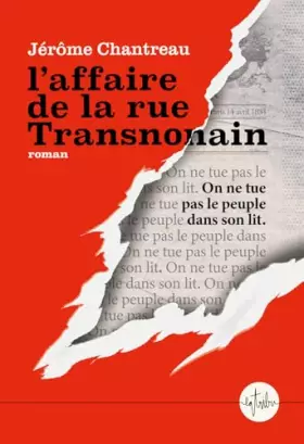 Couverture du produit · L'affaire de la rue Transnonain