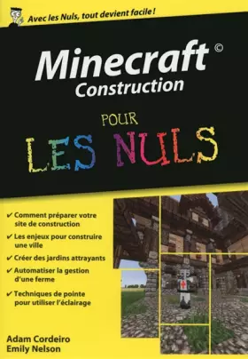 Couverture du produit · Minecraft Construction Poche Pour les Nuls