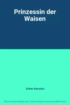 Couverture du produit · Prinzessin der Waisen