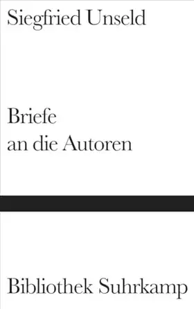 Couverture du produit · Briefe an die Autoren