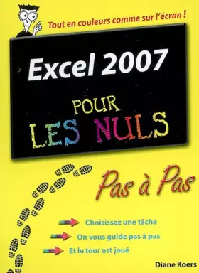 Couverture du produit · Excel 2007 Pas à Pas Pour les Nuls