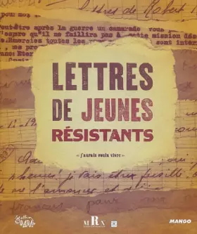 Couverture du produit · Lettres de jeunes résistants