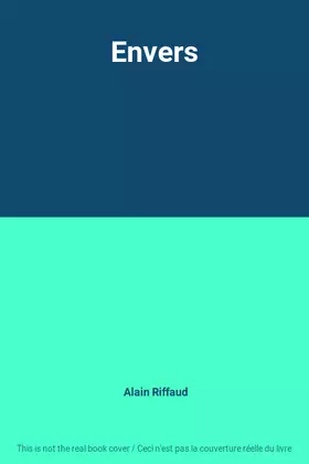 Couverture du produit · Envers