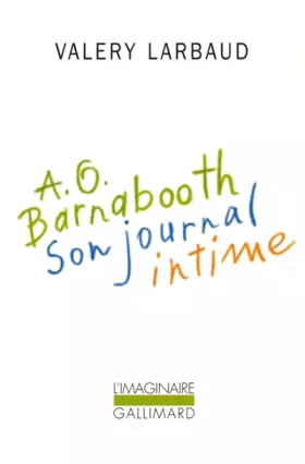 Couverture du produit · A. O. Barnabooth. Son Journal Intime
