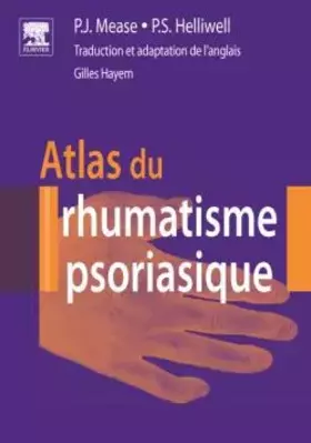 Couverture du produit · Atlas du rhumatisme psoriasique