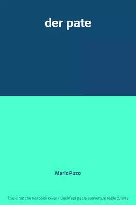 Couverture du produit · der pate