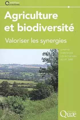 Couverture du produit · Agriculture et Biodiversité