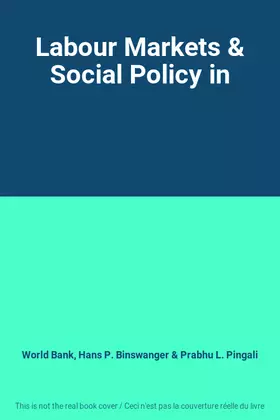 Couverture du produit · Labour Markets & Social Policy in