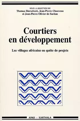 Couverture du produit · Courtiers en développement : Le Sillage africain en quête de projet