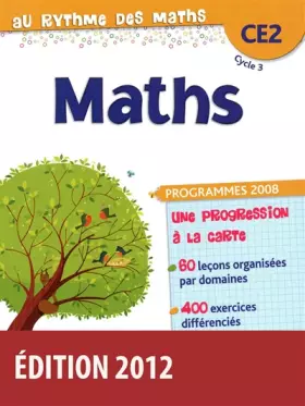 Couverture du produit · Au rythme des maths CE2 &x2022 Manuel de l'élève