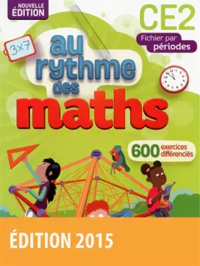 Couverture du produit · Au rythme des maths CE2 par périodes