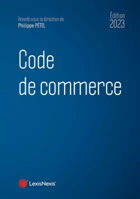 Couverture du produit · Code de commerce 2023