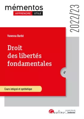 Couverture du produit · Droit des libertés fondamentales: Cours intégral et synthétique