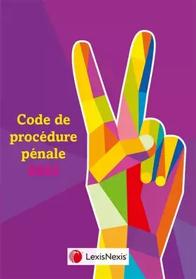 Couverture du produit · Code procédure pénale 2023 jaquette V de la victoire