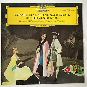 Couverture du produit · MOZART, Wolfgang Amadeus: Eine Kleine Nachtmusik G-dur, Kv.525 Divertimento nr.15 B-dur, Kv.287 -- Herbert von Karajan (cond), 