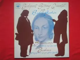 Couverture du produit · Budapest String Quartet Schumann - Brahms LP CBS SBRG72429 EX/EX 1966 with Rudolf Serkin