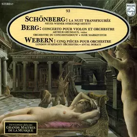 Couverture du produit · La Nuit Transfigurée - Concerto Pour Violon Et Orchestre - Cinq Pièces Pour Orchestre