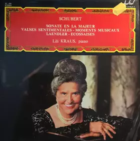 Couverture du produit · Sonate En La Majeur - Valses Sentimentales - Moments Musicaux - Laendler - Ecossaises