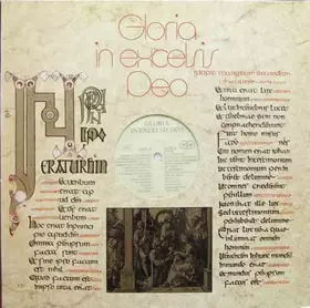 Couverture du produit · Gloria in exelsis deo / Bildhülle 1982/83 mit Original Innen-Schutzhülle / Berendsohn  A-7498 B / Werbeplatte Fa. Berendsohn AG