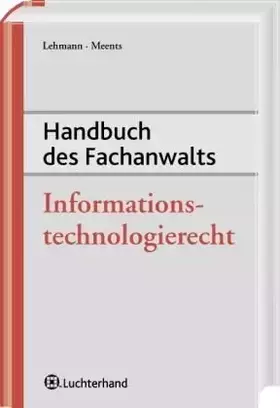 Couverture du produit · Handbuch des Fachanwalts Informationstechnologierecht