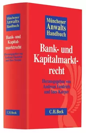 Couverture du produit · Münchener Anwaltshandbuch Bank- und Kapitalmarktrecht