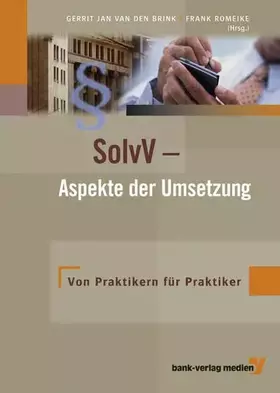 Couverture du produit · SolvV - Aspekte der UmSetzung: Von Praktikern für Praktiker